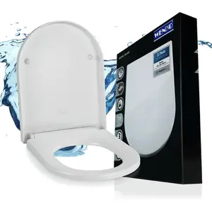 WENKO WC SITZ PALMA Klo Brillen Toiletten Deckel Absenkautomatik Fix-Clip günstig