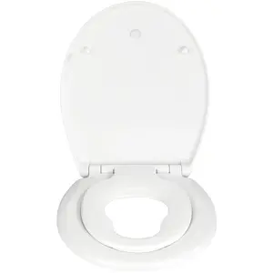WENKO WC-Sitz Delos Family Duroplast Absenkautomatik Toilette günstig