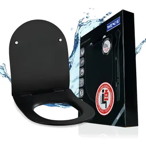 WENKO Premium WC-Sitz Sedilo in Mattschwarz günstig