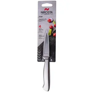 Nirosta Star, Küchenmesser, Silber