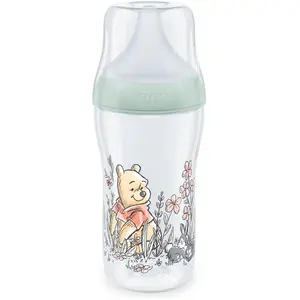 NUK, Babyflasche, Babyflaschen PP-Flasche Perfect Match 260 ml + Silik...
