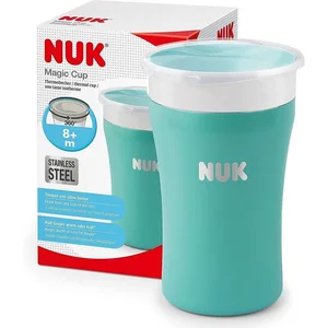 NUK Trinklernbecher Magic Thermo Cup 360° Trinkrand 8m+, Edelstahl günstig