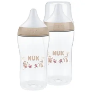 NUK, Babyflasche, Perfect Match Twin Bottle Set 260ml PP-Babyflaschen ...