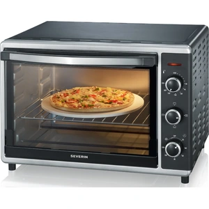 Severin 2058-000, Klein, Elektrischer Ofen, 42 l, 1800 W, 42 l, Lüfter...
