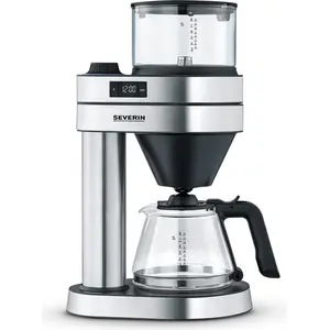 Severin Filterkaffeemaschine  Caprice  KA 5762 gebürstetmattschwarzsil...
