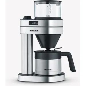 Severin Filterkaffeemaschine  Caprice  KA 5763 gebürstetmattschwarzsil...