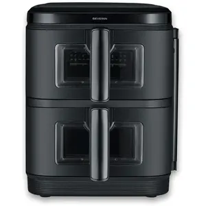 SEVERIN Severin S-Fry Duo Stack Heißluftfritteuse FR 2468 günstig