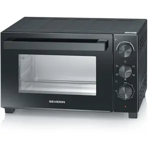 Severin TO 2075, 30 l, Schwarz, Freistehend, Drehregler, 100 - 230 °C,... günstig