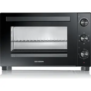Severin TO 2076, 46 l, Schwarz, Freistehend, Drehregler, 100 - 230 °C,... günstig