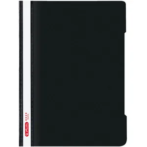 herlitz Schnellhefter Quality DIN A4 Kunststoff schwarz günstig