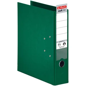herlitz Ordner Rückenbreite 8 cm DIN A4 Kunststoff grün günstig