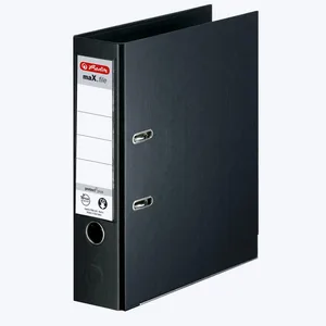 herlitz Ordner Rückenbreite 8 cm DIN A4 Kunststoff schwarz günstig