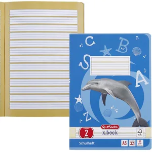 herlitz Schulheft x.book Lineatur 2 liniert DIN A5 günstig