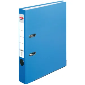 herlitz Ordner Rückenbreite 5 cm DIN A4 Kunststoff blau, acqua günstig