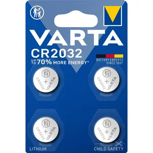 VARTA VARTA CR2032 Lithium-Knopfzelle 3V 4er Blister Knopfzelle