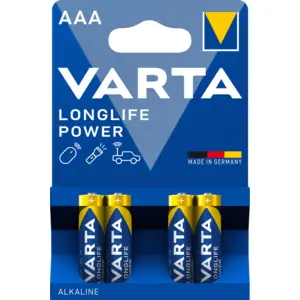 Varta 1x4 Longlife Power Micro Aaa Lr03 Batterie One Size günstig