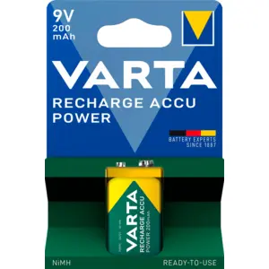 Varta 1 Wiederaufladbare Nimh 9v-blockbatterie 200mah One Size günstig