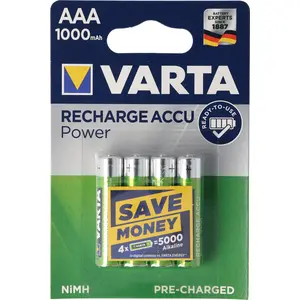 Varta 1x4 1000mah Aaa Wiederaufladbare Batterie One Size günstig