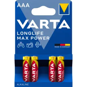 Varta Longlife Max Power AAA Blister 4 Stück günstig