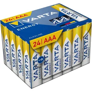 Varta Energy Lr03 Aaa-alkalibatterien 24 Einheiten One Size
