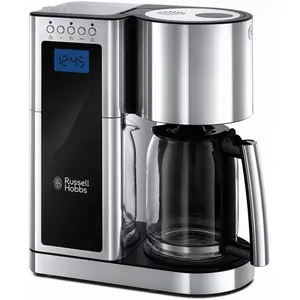 Russell Hobbs Filterkaffeemaschine Elegance, 1,25 l Glaskanne, 1600 Wa...