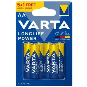 Varta Eddy Battery AA longlife 6-pack (6 Stk., AA, 2850 mAh), Batterien + Akkus günstig