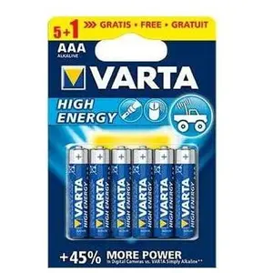 Varta Bateria AAA / R03 6szt. (6 Stk., AAA, 1250 mAh), Batterien + Akkus günstig