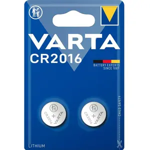 Varta Cr2016 Knopfzelle 2 Einheiten One Size günstig