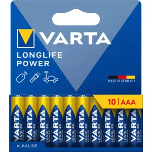 Varta Longlife Power AAA Pack 10 Stück