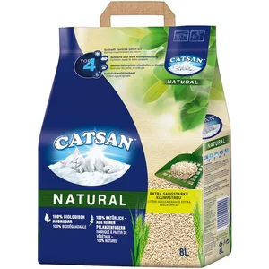 CATSAN Katzenstreu NATURAL Klumpstreu 8l, sauber, hygienisch & 100% bi... günstig