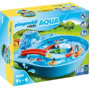 PLAYMOBIL 1.2.3. 70267 Fröhliche Wasserbahn