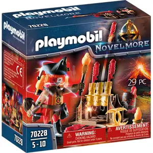 PLAYMOBIL Knights Burnham Raiders Feuerwerkskanonen und Feuermeister, ...