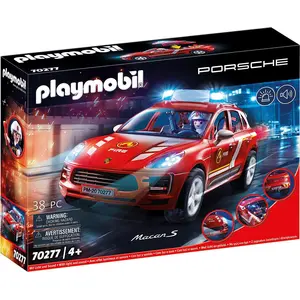 PLAYMOBIL 70277 City Action Porsche Macan S der Feuerwehr