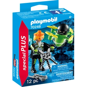 PLAYMOBIL, Agent mit Drohne, Special Plus, 70248