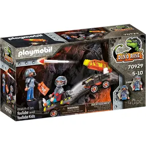 PLAYMOBIL Dino Rise 70929 Dino Mine Raketenkart