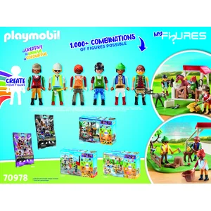 PLAYMOBIL myFigures 70978 My Figures: Horse Ranch