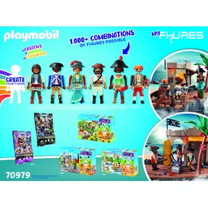 PLAYMOBIL myFigures 70979 My Figures: Island of the Pirates