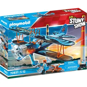 PLAYMOBIL Stuntshow 70831 Air Stuntshow Doppeldecker "Phönix"