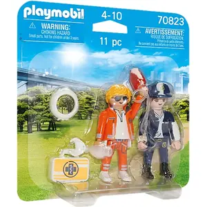 Playmobil Duo-pack Arzt Und Polizei