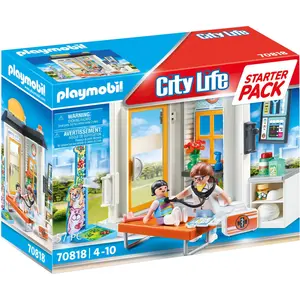 PLAYMOBIL City Life 70818 Starter Pack Kinder?rztin
