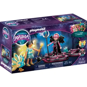 PLAYMOBIL AoA 70803 Crystal Fairy und Bat Fairy mit Seelentieren