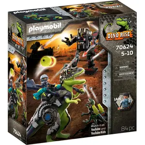 PLAYMOBIL Dino Rise 70624 T-Rex: Gefecht der Giganten