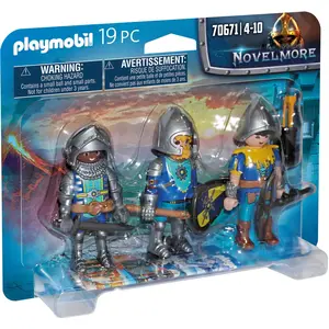 PLAYMOBIL Novelmore 70671 3er Set Novelmore Ritter