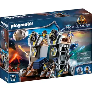 PLAYMOBIL Novelmore 70391 Novelmore Mobile Katapultfestung