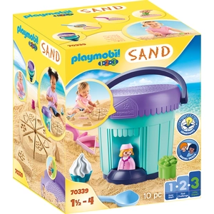 PLAYMOBIL, Kreativset "Sandbäckerei", 1.2.3 / Sand, 70339