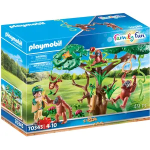 PLAYMOBIL Family Fun 70345 Orang Utans im Baum