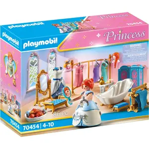 PLAYMOBIL Princess 70454 Ankleidezimmer mit Badewanne