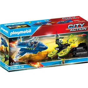 PLAYMOBIL City Action 70780 Polizei-Jet: Drohnen-Verfolgung