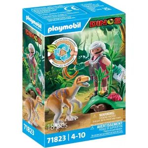 PLAYMOBIL Dinos Velociraptor, 4 Jahr(e), Mehrfarbig, Kunststoff