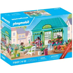 Simulation Spiel Floristen und Teesalon Playmobil 28,4x12,5x38,5 cm